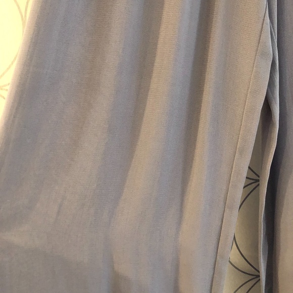 L. Bates Semi Sheer Palazzo Pants l Soft Blue l Vintage - Picture 2 of 6